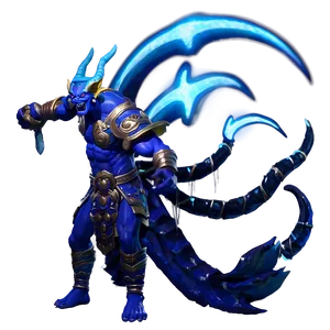 Oni With Thunder God Png Ceu PNG Image