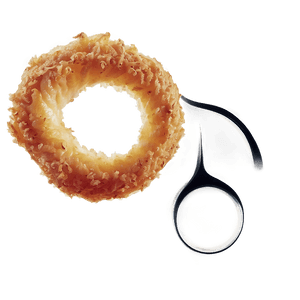 Onion Rings Top View PNG cdc86 PNG image with transparent background