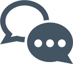 Online Communication Icons PNG image with transparent background
