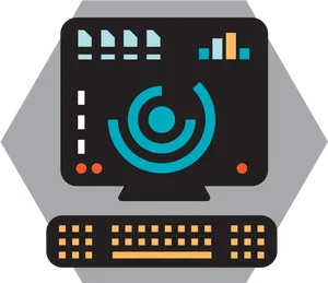 Online Education Concept Graphic PNG Image