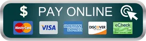 Online Payment Options Banner PNG Image