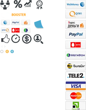 Online Payment Options Dota Booster PNG Image