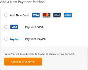 Online Payment Options Pay Pal Integration PNG Image