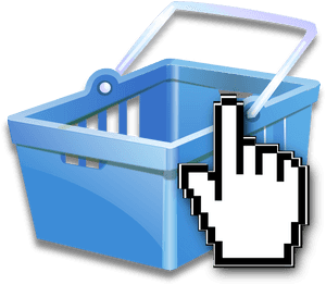 Online Shopping Cart Icon PNG image with transparent background