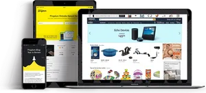 Online Shopping Experience Multiple Devices PNG Image