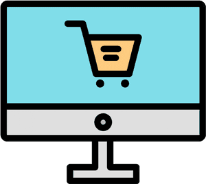 Online Shopping Icon PNG image with transparent background
