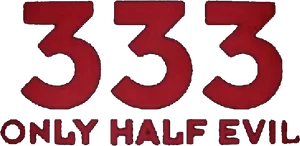 Only Half Evil Graphic333 PNG Image