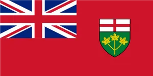 Ontario Flag Canada PNG Image