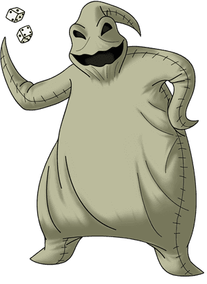 Oogie Boogie Is To Tim Burton And Touchstone Pictures - Oogie Boogie Jack Skellington, HD Png Download PNG image with transparent background