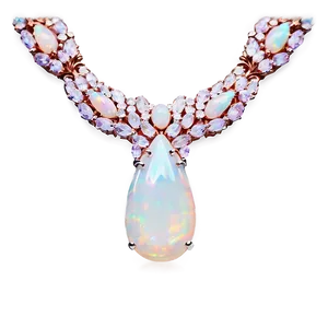 Opal Necklace Gleam Png Nss73 PNG Image