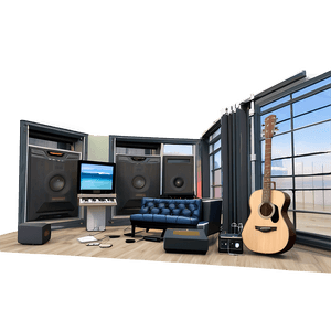Open-Air Recording Studio Concept PNG jpq22 PNG