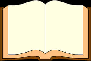 Open Blank Book Illustration PNG image with transparent background