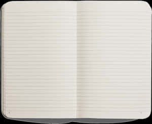 Open Blank Notebook PNG image with transparent background