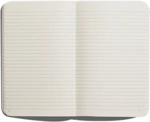 Open Blank Notebook PNG Image