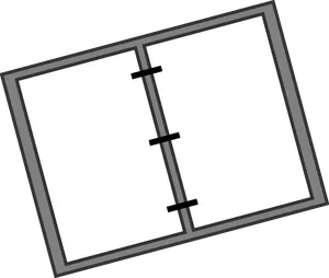 Open Book Icon Vector PNG Image