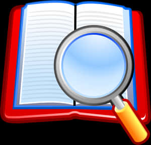 Open Book Research Icon PNG image with transparent background