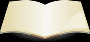 Open Book Vector Illustration PNG image with transparent background