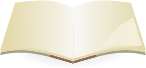 Open Book Vector Illustration PNG Image