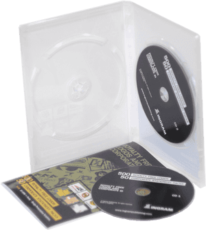 Duplicated 2 Disc Set In Dvd Case - Cd, HD Png Download PNG