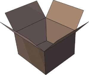 Box, Package Empty Image Icon - Package Clip Art, HD Png Download PNG with transparent background