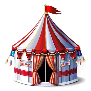 Open Circus Tent Png Ngl PNG Image