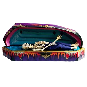 Open Coffin With Skeleton Png 42 PNG Image