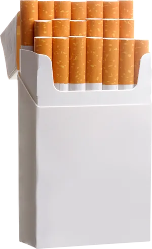 Open Packof Cigarettes PNG Image