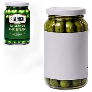 Open Pickle Jar Png 06212024 PNG Image