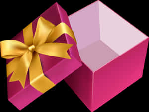 Pink Open Gift Png Clipart, Transparent Png PNG image with transparent background