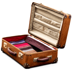 Open Suitcase PNG 06112024 PNG image with transparent background