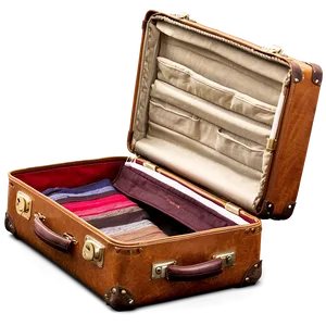 Open Suitcase Png 06112024 PNG Image