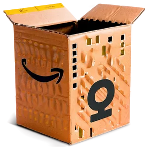 Opened Amazon Box With Contents Png 89 PNG Image