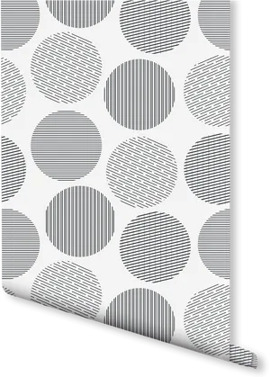 Optical Illusion Circles Pattern Wallpaper PNG Image