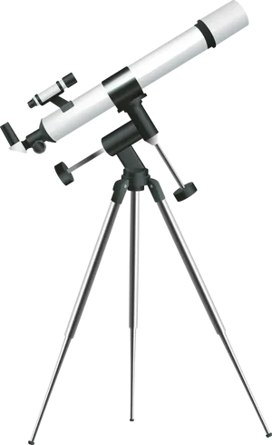 Optical Telescopeon Tripod PNG Image