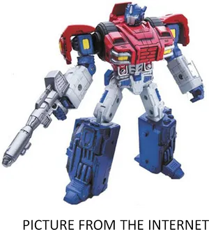 Optimus Prime Action Figure PNG Image