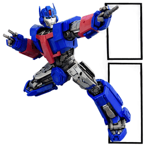 Optimus Prime Heroic Pose PNG idj5 PNG image with transparent background