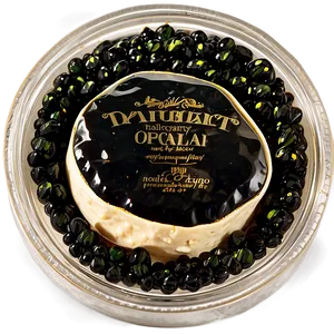 Opulent Caviar Spread Png 7 PNG Image