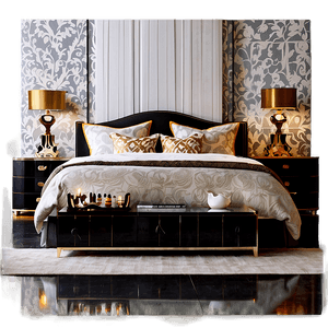 Opulent Master Bedroom PNG 06252024 PNG with transparent background