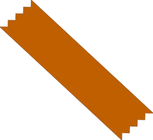 Orange Adhesive Tape Graphic PNG Image