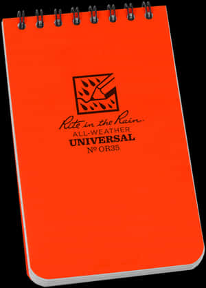 Red Ring Bound Notebook A5 PNG image with transparent background