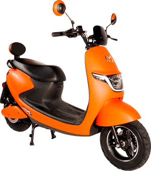 Moped Png Orange, Transparent Png PNG image with transparent background