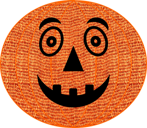 Fabric, Halloween, Pumpkin, Funny, Face, Humor, HD Png Download PNG image with transparent background