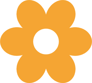 Flower Png Clipart - Retro Flower Svg, Transparent Png PNG