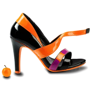 Orange High Heels Png Lts69 PNG Image