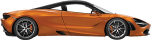 Orange Mclaren Transparent Background - Mclaren 720s Door Handle, HD Png Download PNG image with transparent background