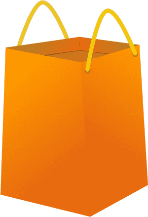Shopping Bag Svg Clip Arts - Shopping Bag Clip Art, HD Png Download PNG