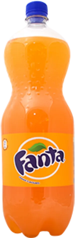 Orange Soda Bottle Fanta PNG Image