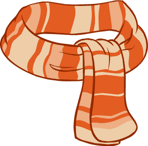 Orange Scarf Png Image - Scarf Clipart Png, Transparent Png PNG image with transparent background
