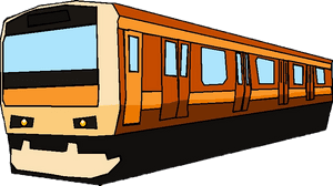 Subway Train Png - Animatate Train Hd Png, Transparent Png PNG image with transparent background