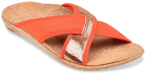 Women’s Spenco Lingo Slide Flame Sandal - Slide Sandal, HD Png Download PNG image with transparent background